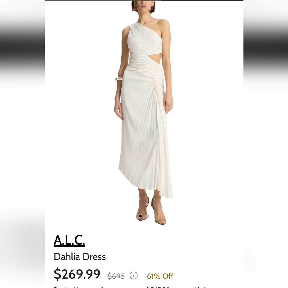 A.L.C. Womens  Dahlia Dress